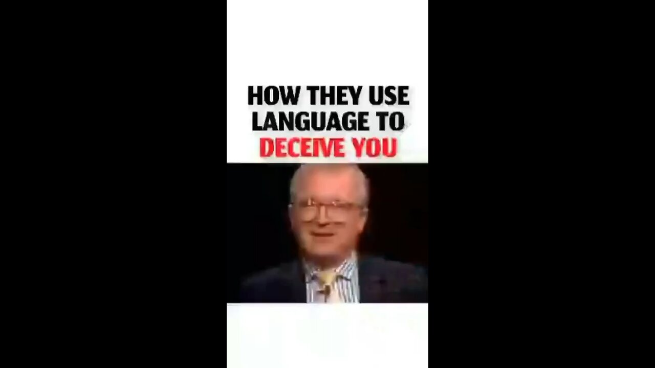 Never before has double speak been used more proficiently and successfully as now. We are constantly