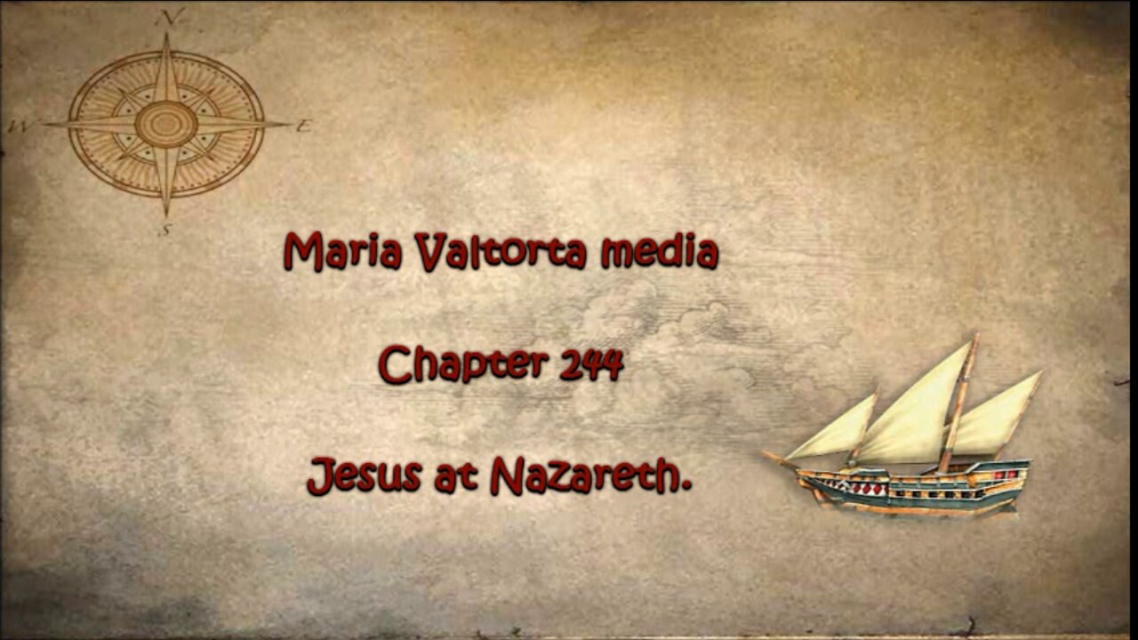Jesus at Nazareth.
