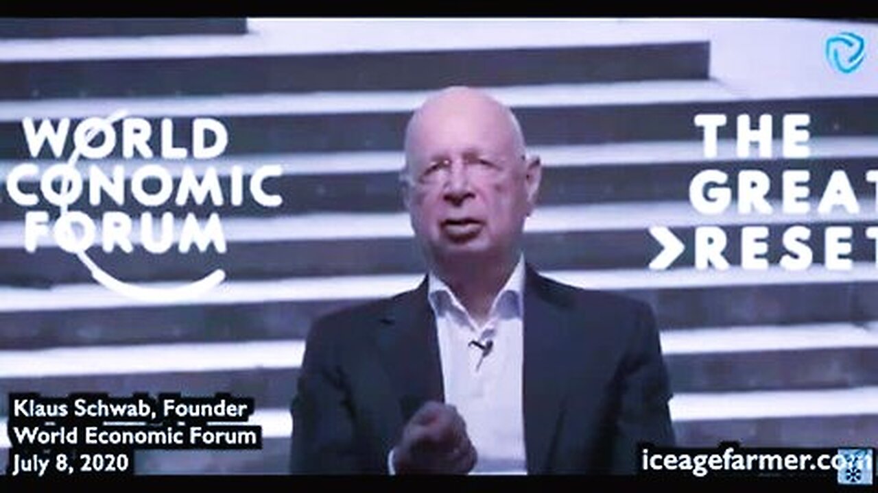 Klaus Schwab WEF Video 2020 Warned Us 4 Years Ago about Outage Internet Worldwide Frightening Cyber Attack