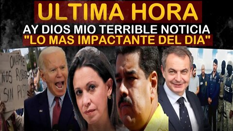 🔴SUCEDIO HOY! URGENTE HACE UNAS HORAS! MIRALO ANTES QUE LO BORREN - NOTICIAS VENEZUELA HOY