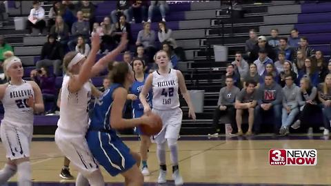 Papio South vs. Bellevue East girls basketball