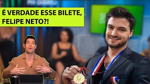 FELIPE NETO é PREMIADO por combate às FAKE NEWS