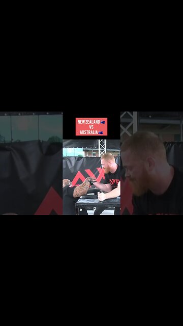 New Zealand 🇳🇿 Vs Australia 🇦🇺 // ARMWRESTLING
