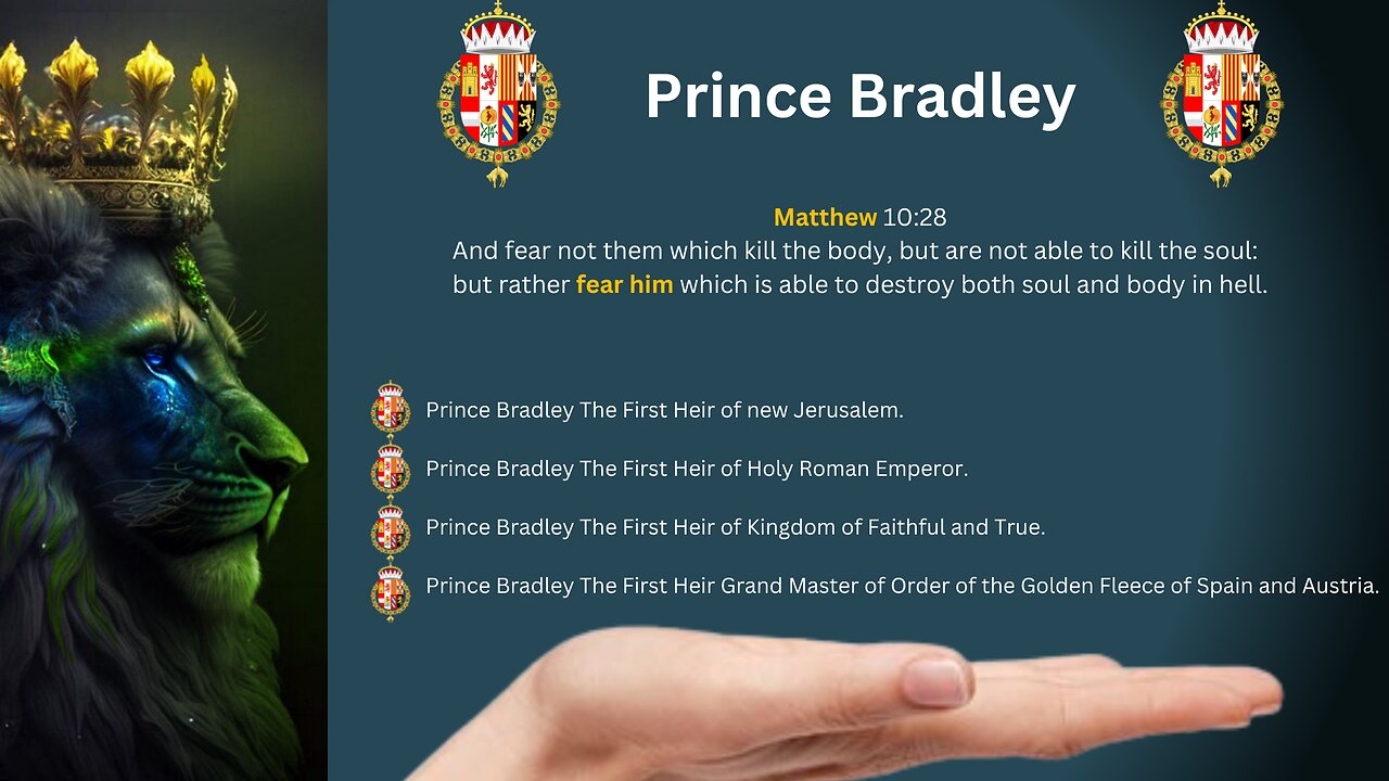 Prince Bradley, this is all about You.