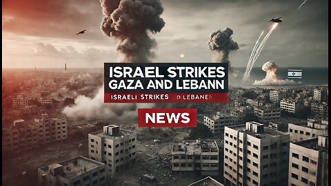 Israeli strikes pound Gaza and Lebanon