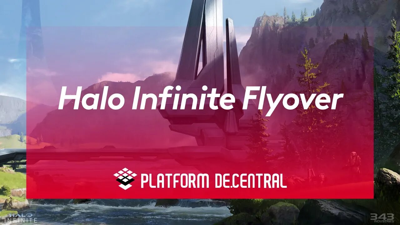 Halo Infinite Fragmentation multiplayer map flyover