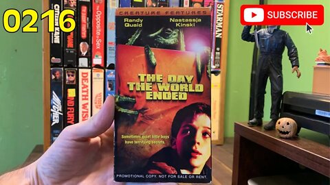 [0216] THE DAY THE WORLD ENDED (2001) VHS INSPECT [#thedaytheworldendedVHS]