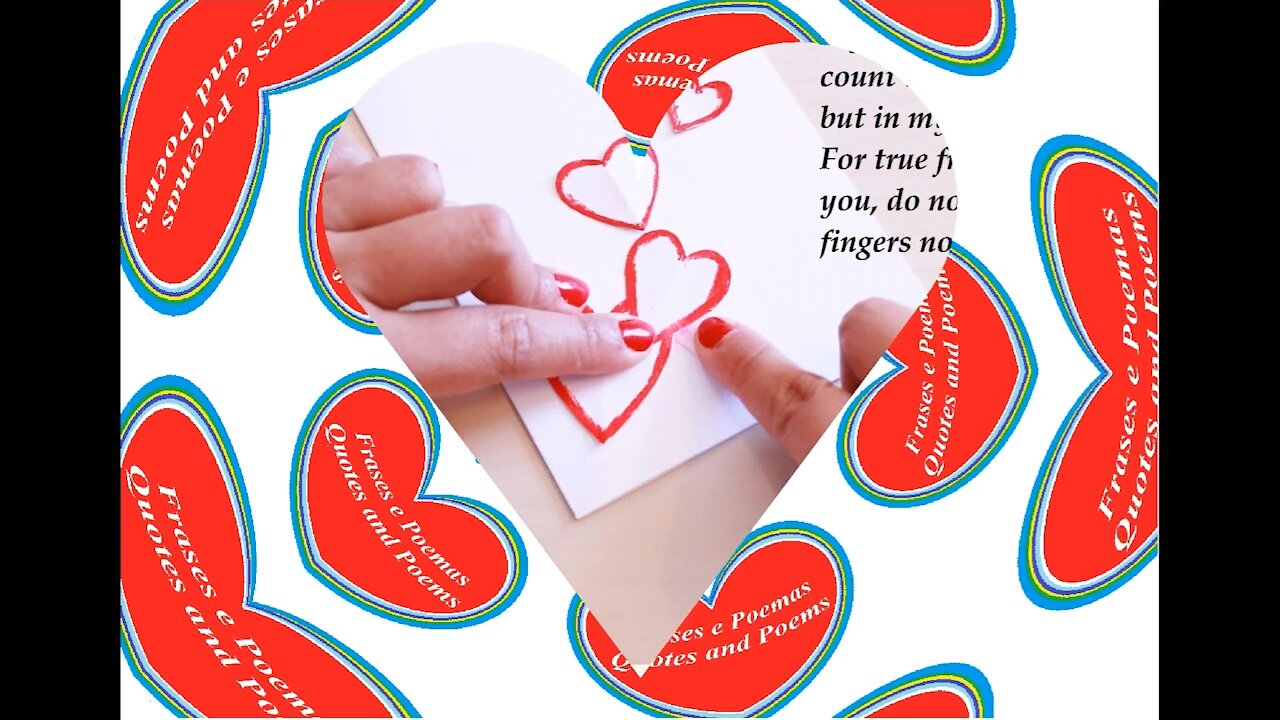 My friends I do not count in my fingers, but in my heart! [Quotes and Poems]