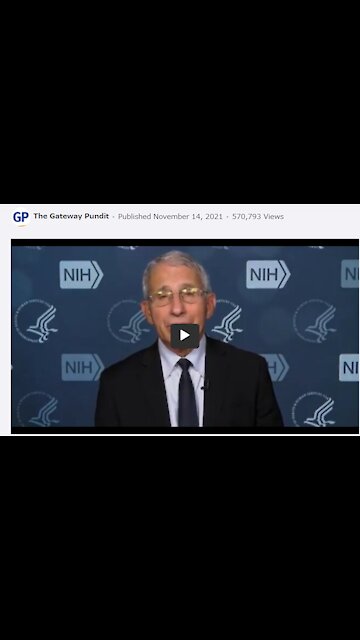 (字幕付き)ファウチ博士は、ワクチンが宣伝どおりに機能せず、ワクチン接種者が今日非常に危険にさらされていることを認めています