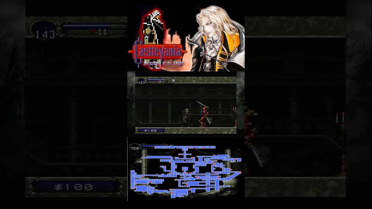 O MELHOR CASTLEVANIA SOTN SHORTS #60 - #shorts