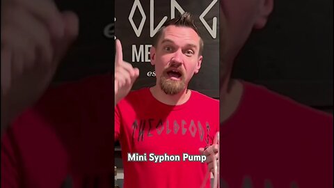 Here’s what I use! Mini Syphon Pump! Check out my Linktree for everything you need to make MEAD!