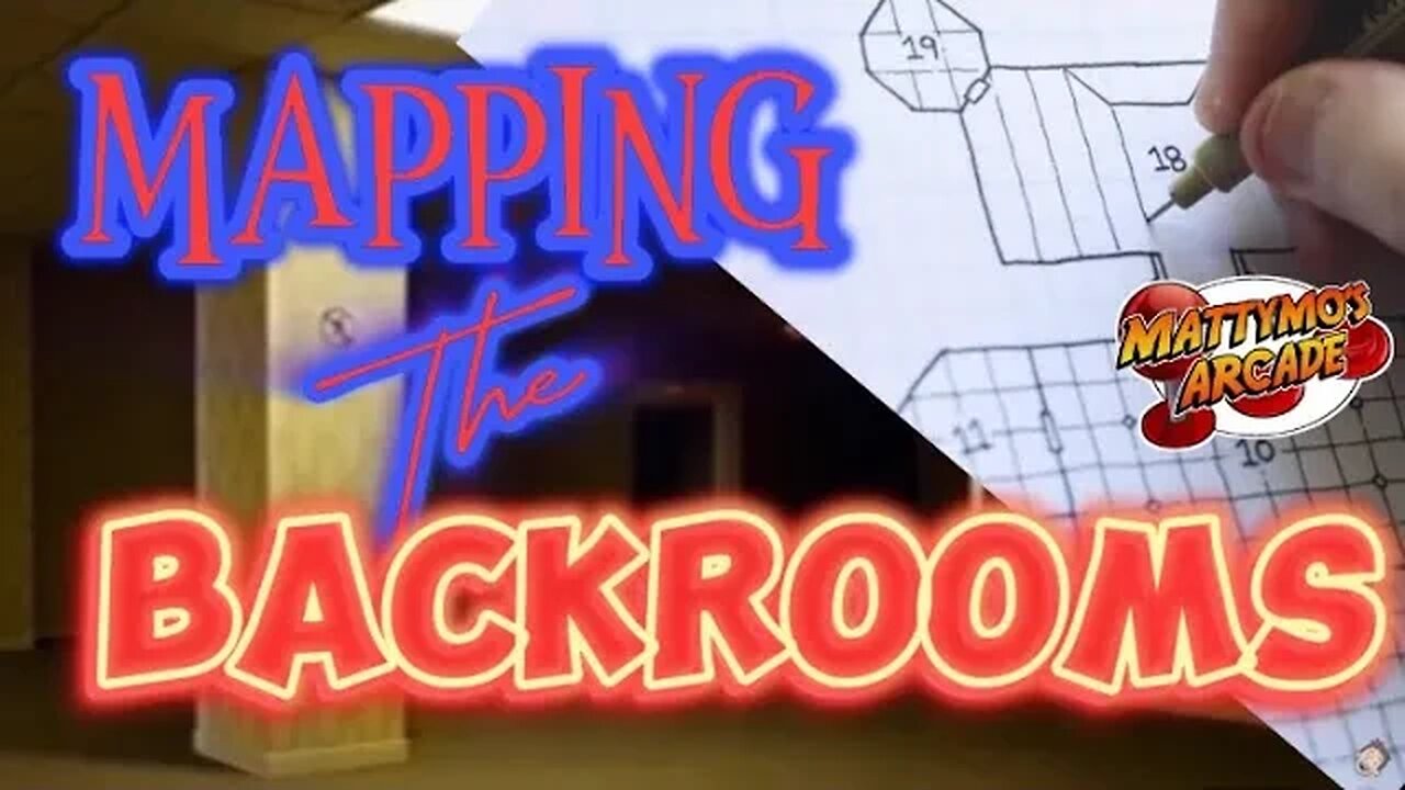 Mapping the Backrooms Part 1: McDonalds #backrooms #conspiracy #gamer