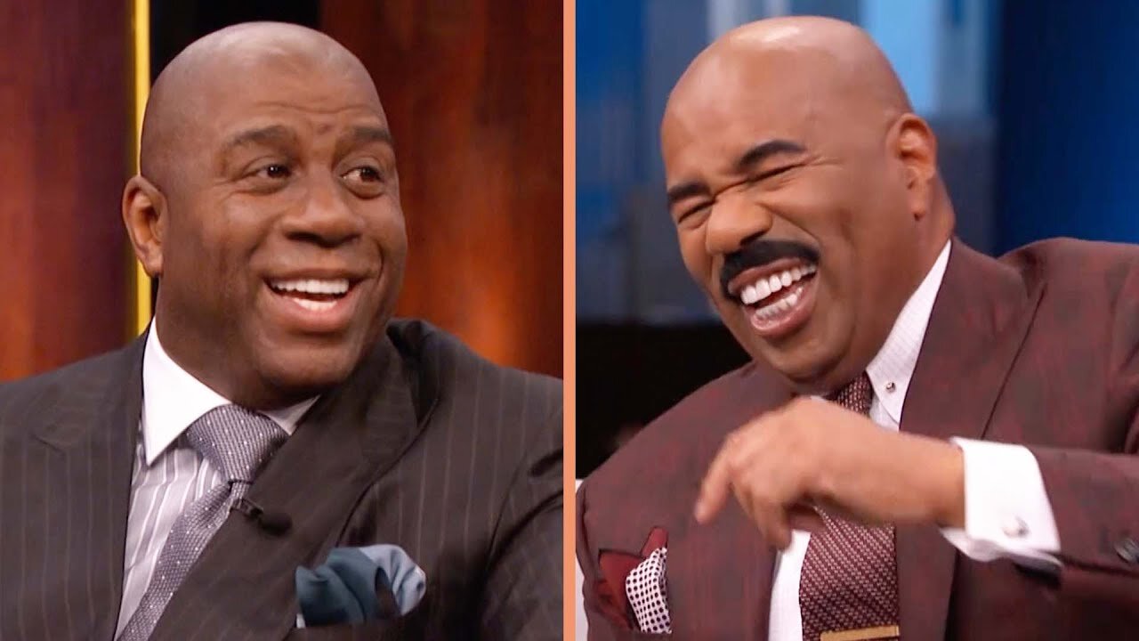 The Best of Magic Johnson! 🏀 II Steve Harvey