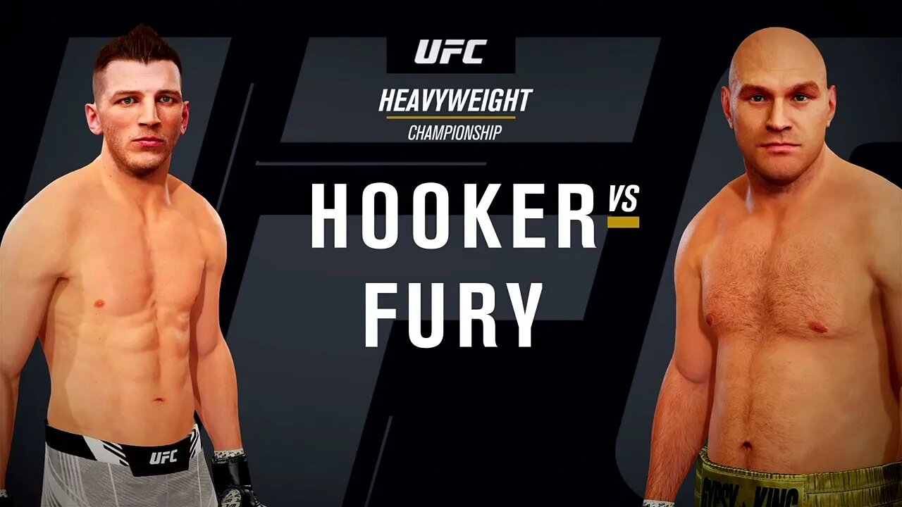 EA Sports UFC 4 Gameplay Tyson Fury vs Daniel Hooker