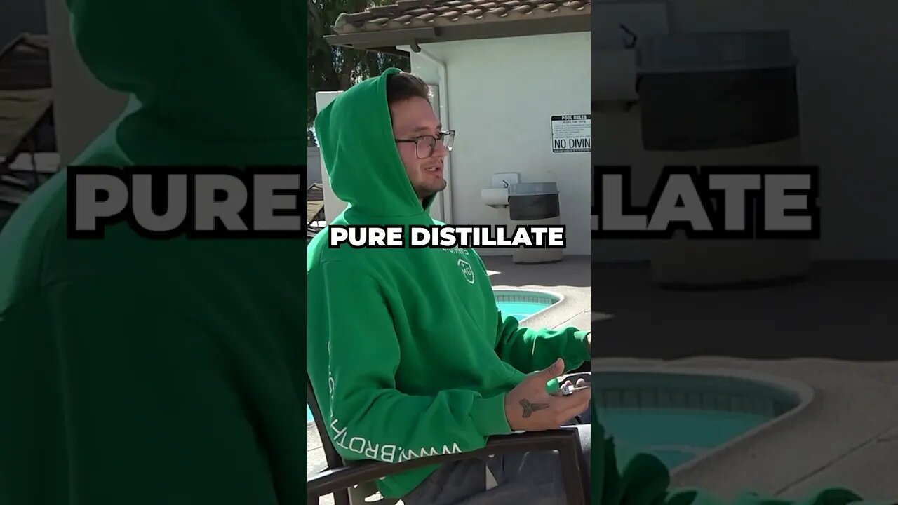 The Power of Pure Distillate: Why it's Stronger than Other Cannabis Products#askabhinav #shorts