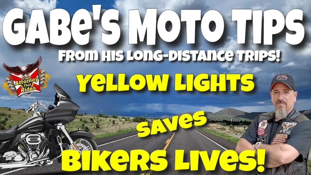 Yellow Moto Lights save Lives