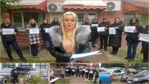 TV NEWS BUZAU Protest Serviciul de Probatiune Buzau 14 12 2022