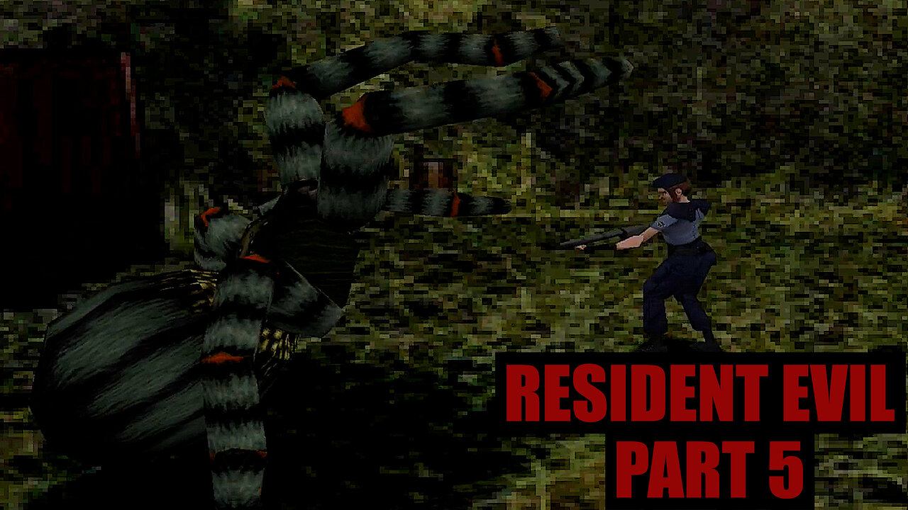 Resident Evil 1: Part 5 The Mansion is Ruined