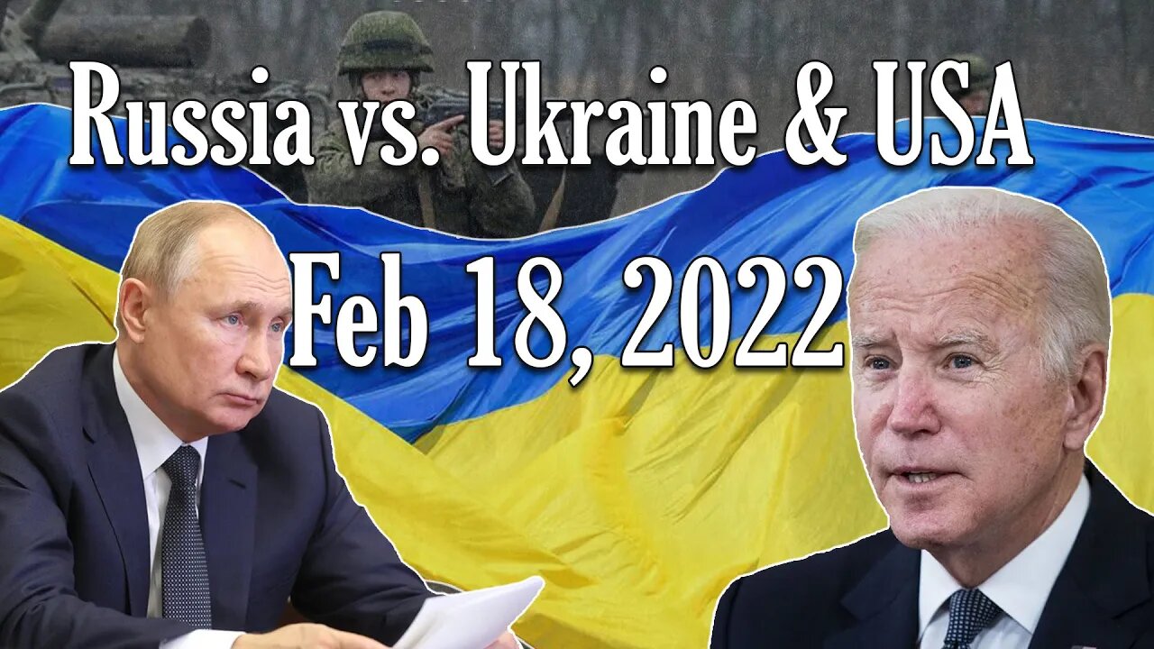 URGENT UPDATE on Ukraine, 02/02/22! What's happening in Ukraine NOW! You wont see it on the MSM!