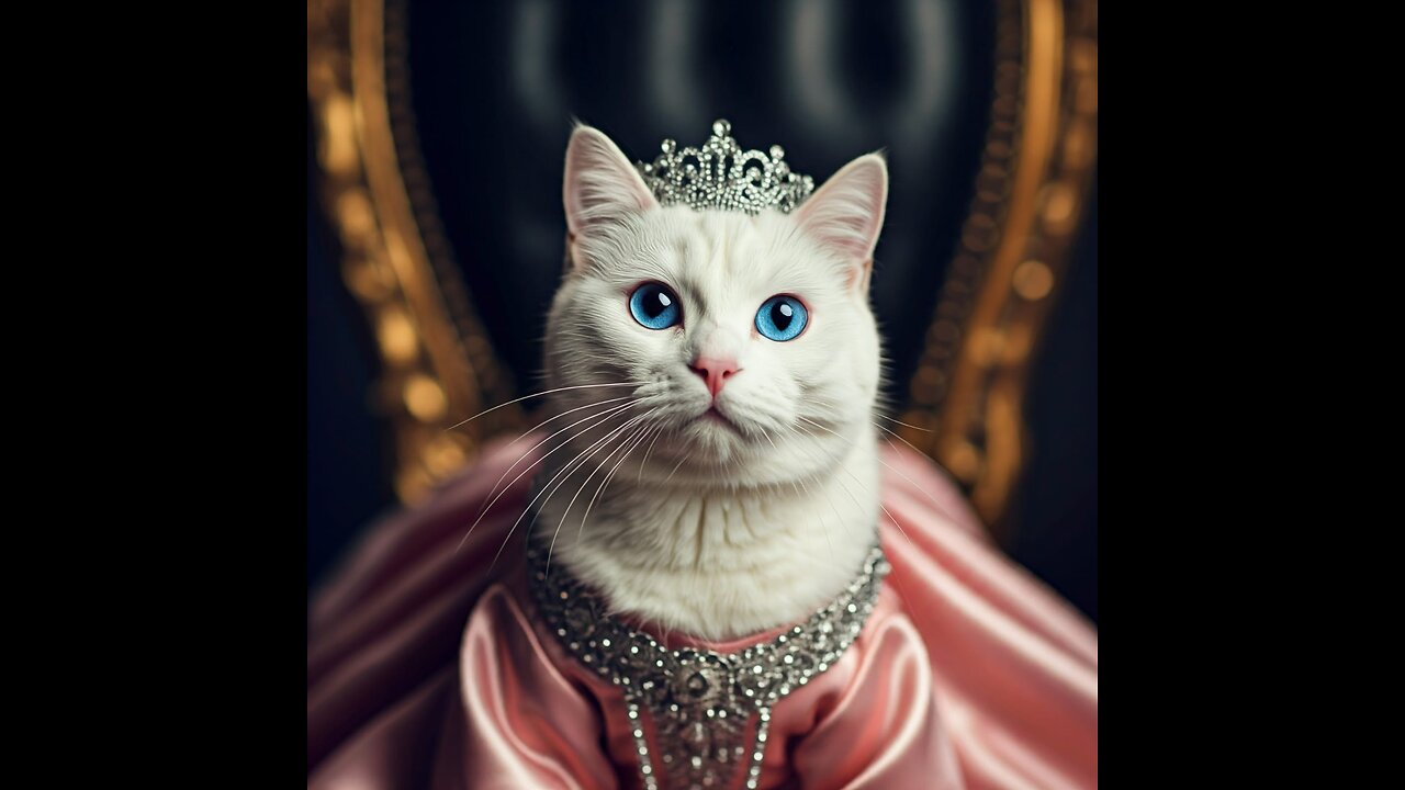 cute princess cat