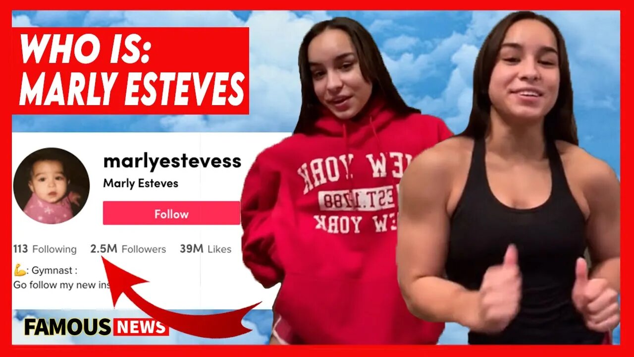 Who Is Marly Esteves ? Muscle Girl From Tik Tok Goes Viral | Famous News