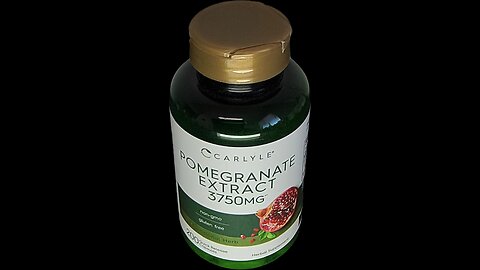 Carlyle Pomegranate Extract Supplement #pomegranate