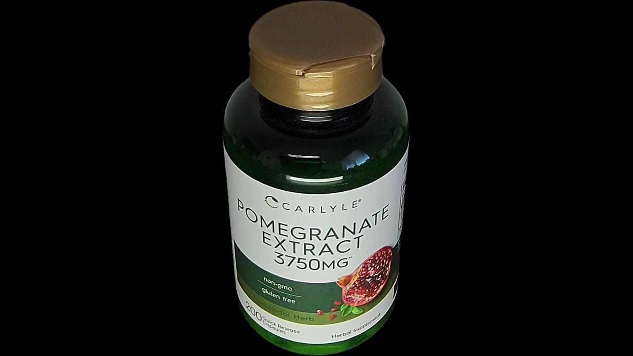 Carlyle Pomegranate Extract Supplement #pomegranate