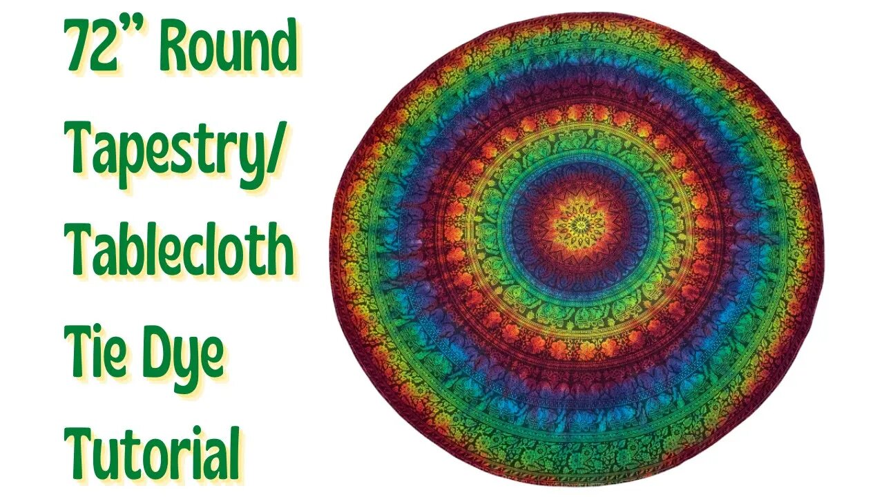 Tie-Dye Designs: Tapestry