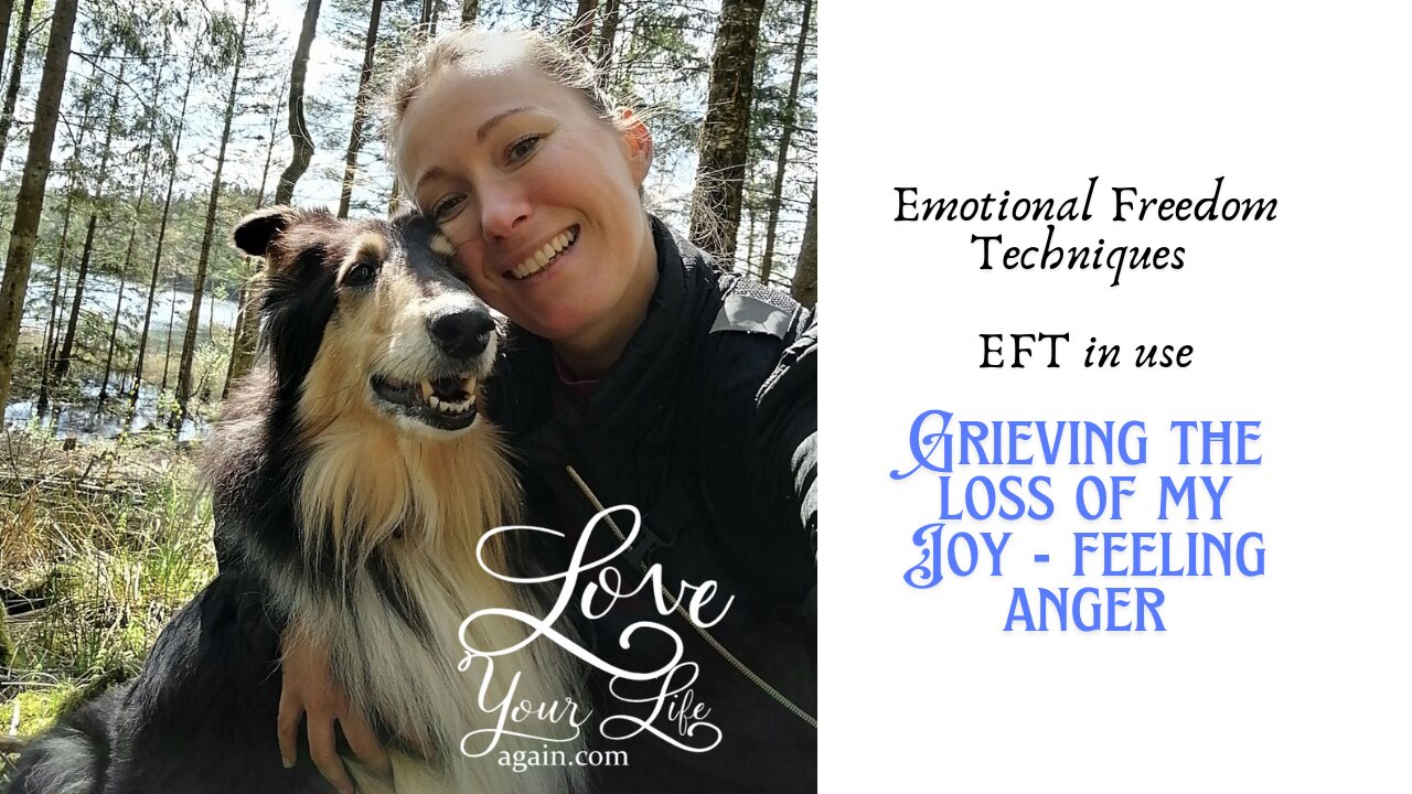 EFT in use - loss of my dog, Joy.