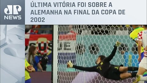 Brasil não vence europeus em jogos eliminatórios da Copa há 20 anos