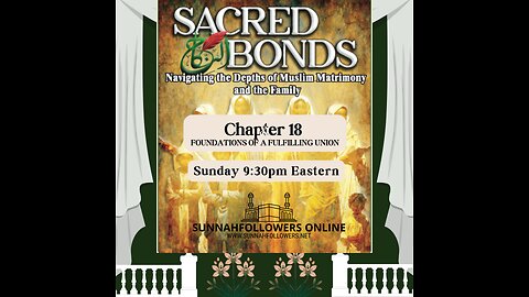 THE SACRED BONDS OF MARRIAGE