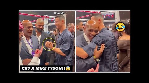 Mike Tyson meet Cristiano Ronaldo