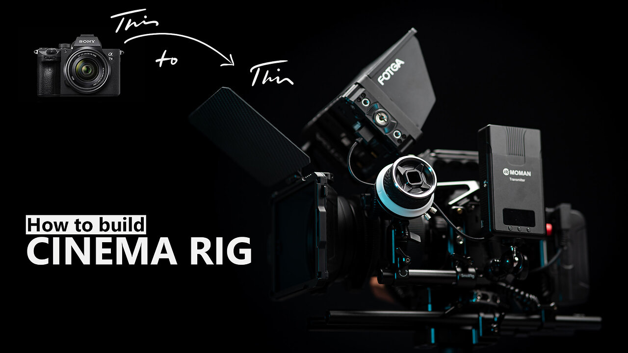 How to build a CINEMA CAMERA RIG