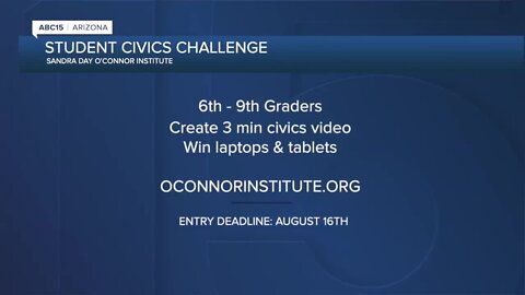 Sandra Day O'Connor Institute opens student civics challenge