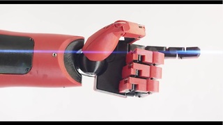 Real life prosthetic hand inspired by video game