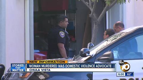 Murdered woman was domestic violence advocate