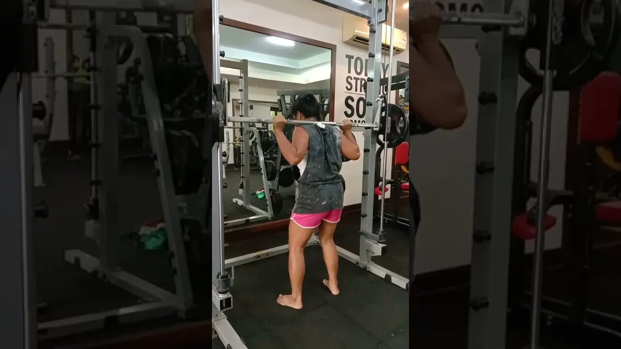 Smith Back Squat May Tita