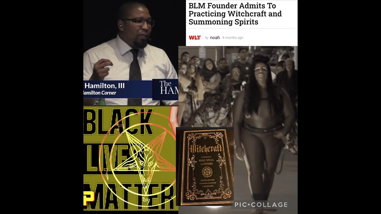 Christian Pastor reveals BLM Org. Practices witchcraft