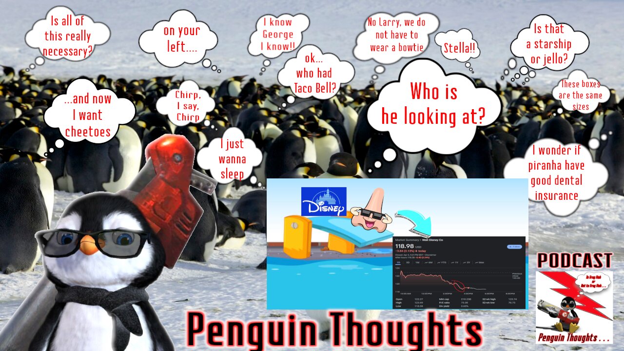 Transmission Day Of Visibility 🐧 Disney Nose Dive Shareholders Not Holding Back 🐧 PenguinThoughts 51