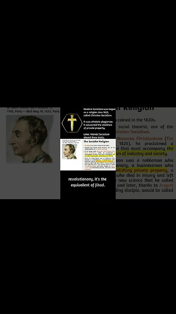 Socialism - an atheistic plagiarism of Christianity #shorts