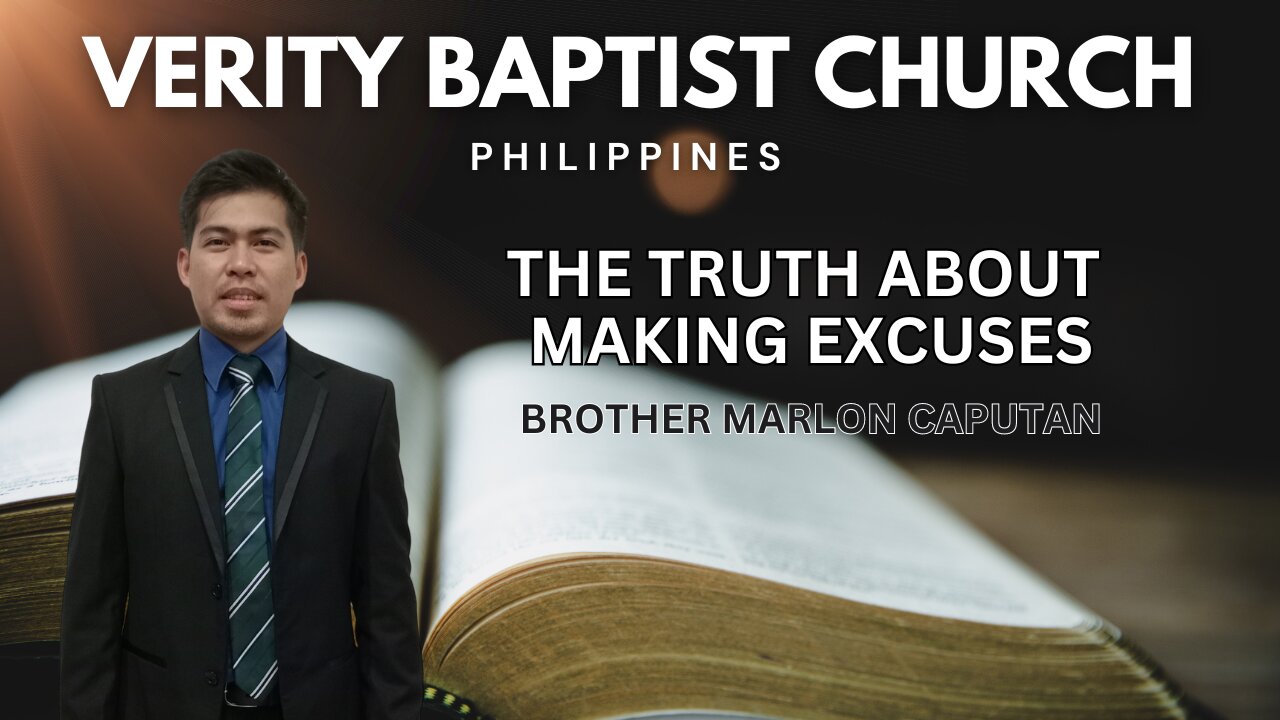 Brother Marlon | The Truth about Making Excuses