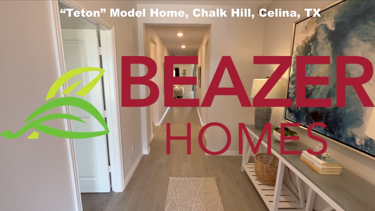 Beazer's Teton Model Home, Chalk Hill, Celina, TX