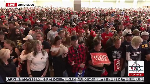 Trump Rally - October 11th, 2024 in Aurora, Colorado