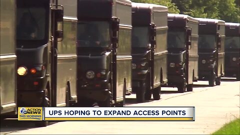 UPS hoping to expand access points