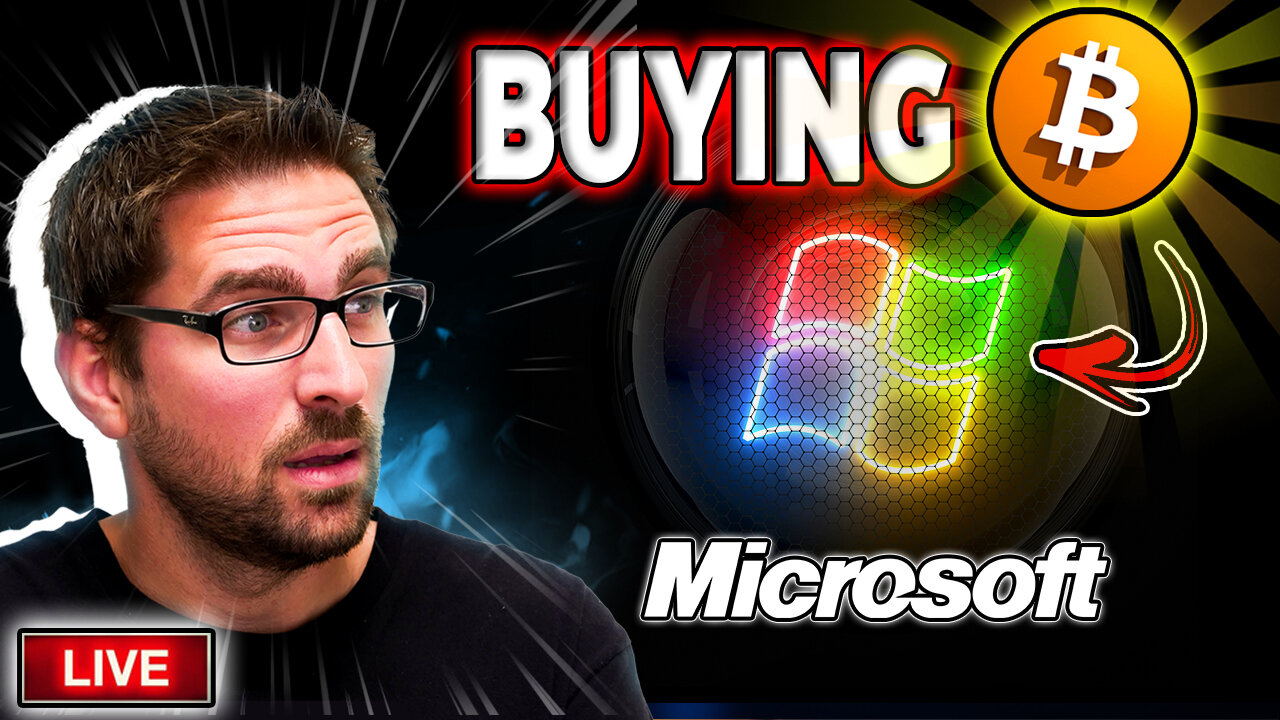 Is Microsoft About to Start Buying Bitcoin?!?