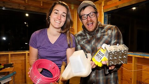 A Critical Step In Our Off Grid Cabin Build | Efficient Electricity