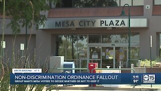 Group claims to have enough signatures to try and overturn Mesa's discrimination ordinance