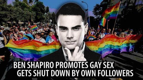 Ben Shapiro Promotes 'Gay Fatherhood,' and Immediately Gets SHUT DOWN by His Own Followers