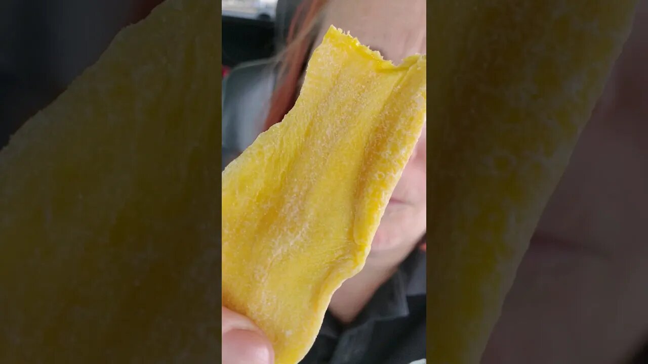 dried mango by tropical fields #samples #foodreview #costco