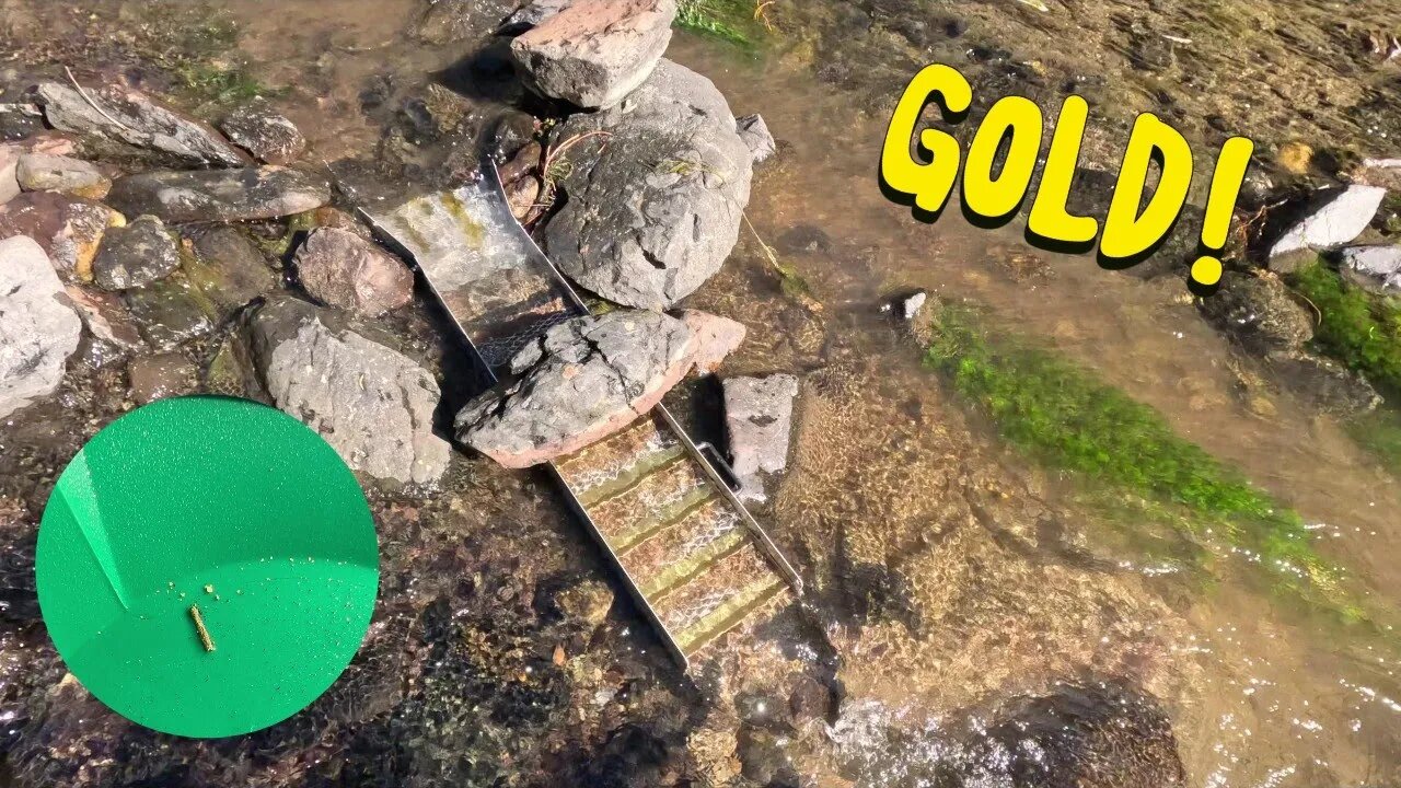 Prospecting for gold in the Black Hills of South Dakota!